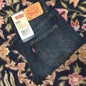 Levi’s 505 Regular Straight Leg - Boy SZ 8 Reg Fit